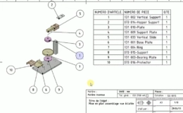14.1 – Création de notice de montage et nomenclature
