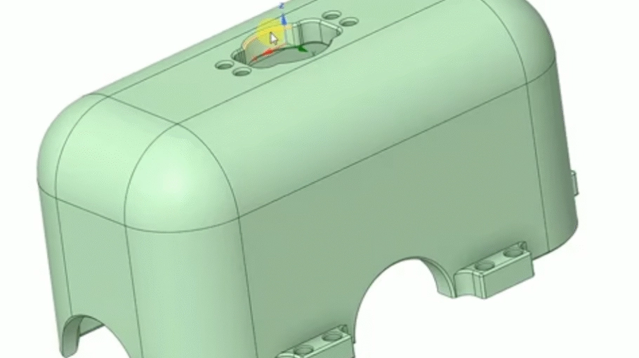 Découvrez le changement d'origine d'un modèle de ANSYS SpaceClaim en vidéo