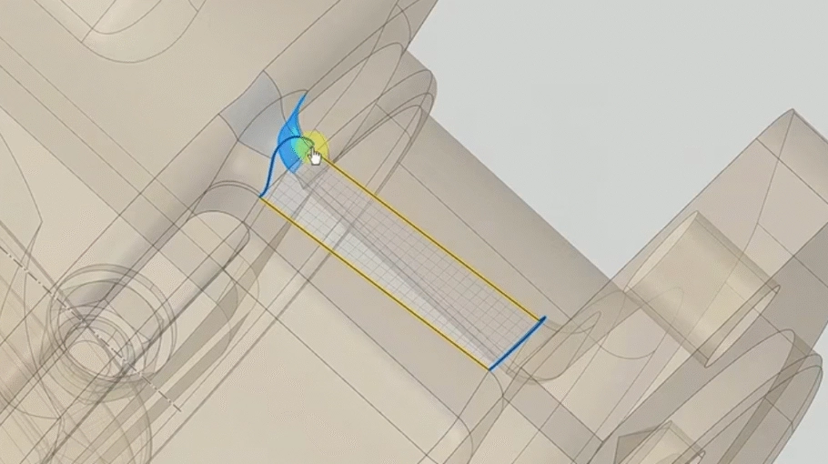 Découvrez comment réparer des surfaces manuellement dans ANSYS SpaceClaim en vidéo