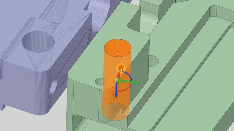 Découvrez comment modifier un fichier STL avec TIRER et DEPLACER de ANSYS SpaceClaim en vidéo