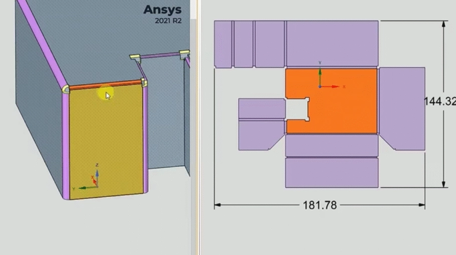 Découvrez la création en conception d'une tôle de ANSYS SpaceClaim en vidéo