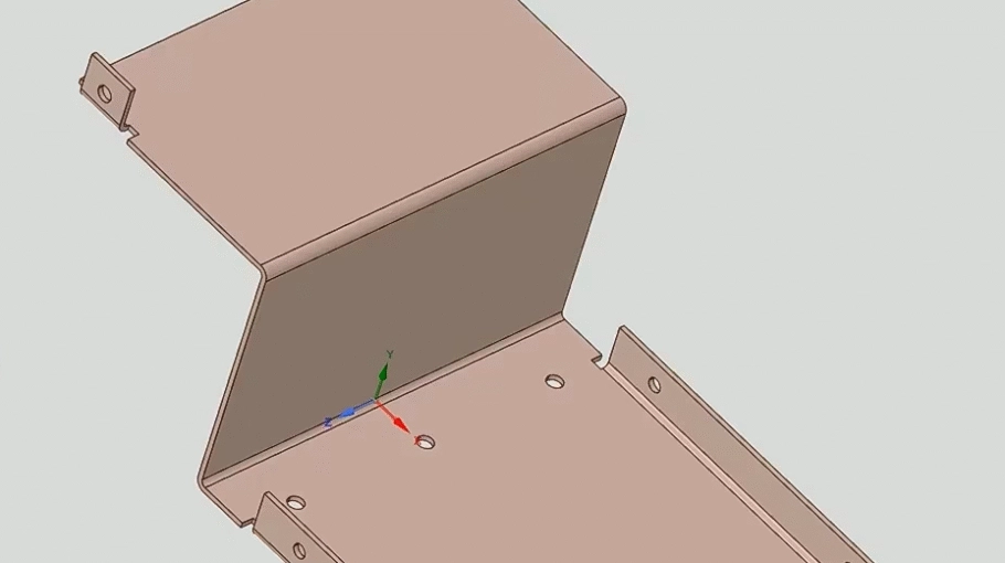 Découvrez la réparation d'un modèle importé en tôlerie de ANSYS SpaceClaim en vidéo
