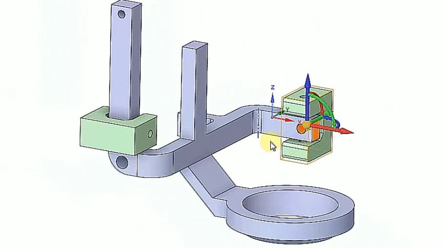 Découvrez comment modifier vos ensembles avec la fonction DEPLACER de ANSYS SpaceClaim en vidéo