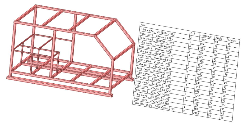 Chassis Mecanno Soude