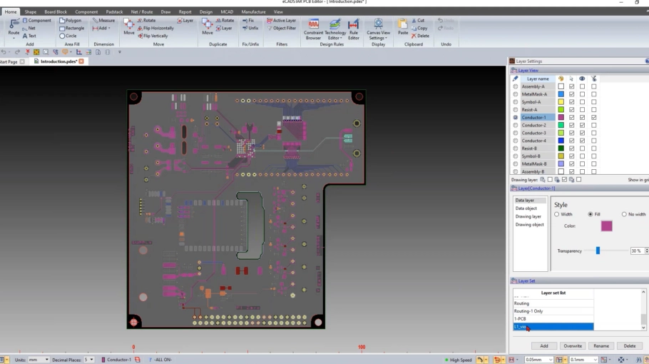 Découvrez les paramètres d'affichage dans le PCB avec ZUKEN eCADSTAR en vidéo