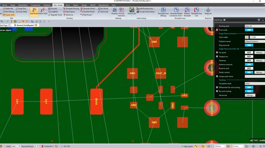 Découvrez les différentes fonctions de routage avec ZUKEN eCADSTAR en vidéo