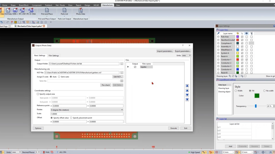 Découvrez la sortie du dossier de fabrication avec ZUKEN eCADSTAR en vidéo